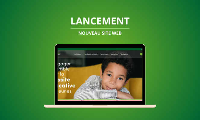 Lancement d'un nouveau site web à notre image